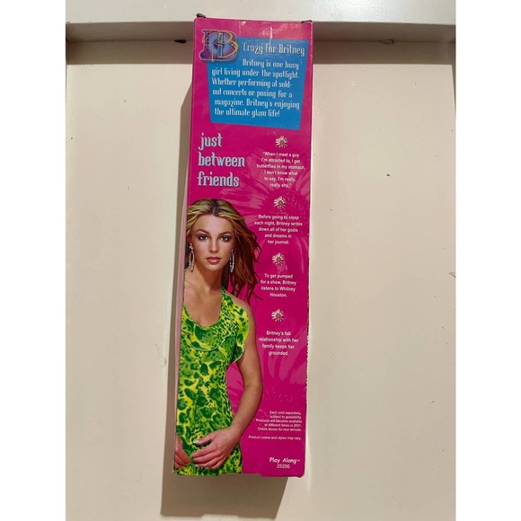 Y2K Britney Spears Pepsi Commercial Barbie Doll Play Along 25200 - Picture 2 of 2